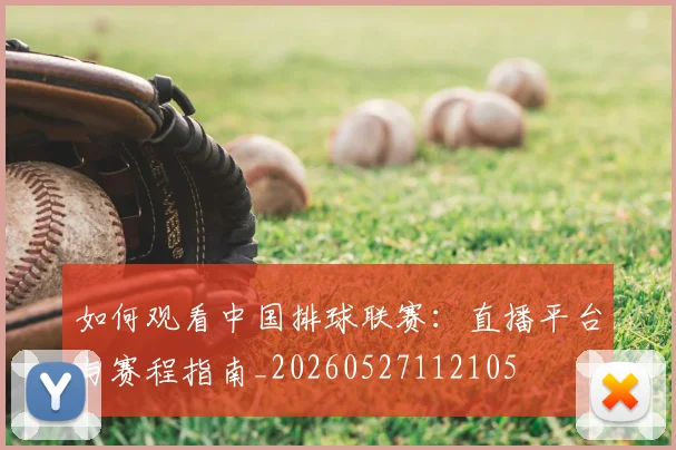 如何观看中国排球联赛：直播平台与赛程指南_20260527112105
