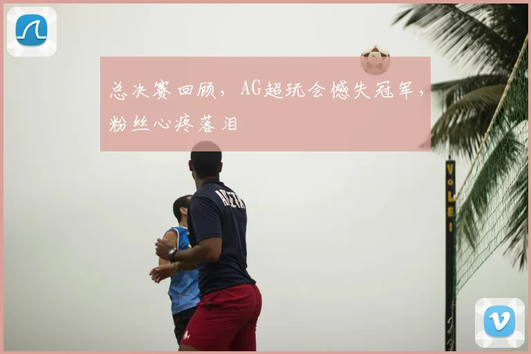 总决赛回顾，AG超玩会憾失冠军，粉丝心疼落泪