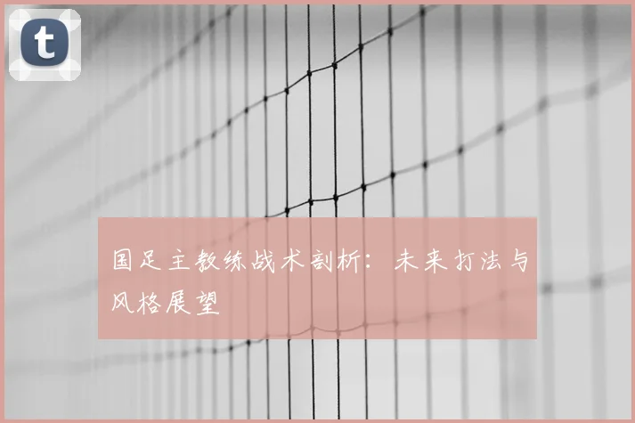 国足主教练战术剖析：未来打法与风格展望